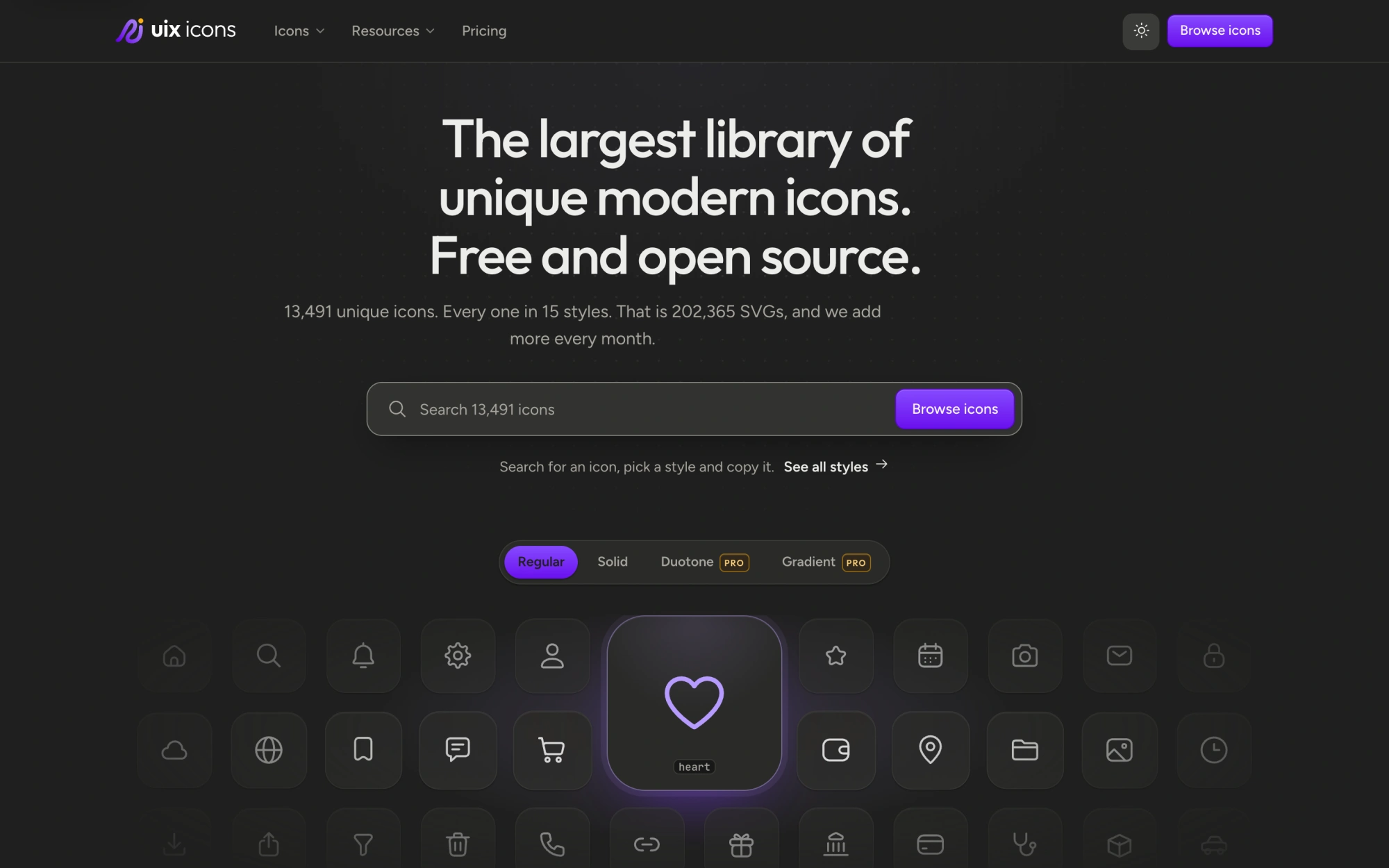 UIX Icons